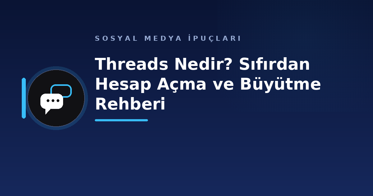 threads nedir ? sıfırdan hesap açma
