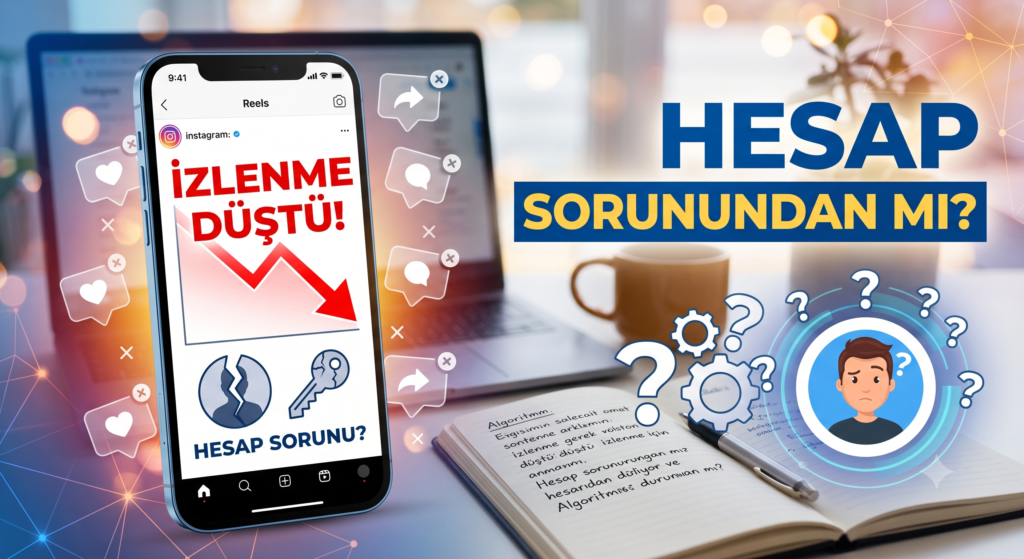 Instagram Reels İzlenme Düşmesi Hesap Sorunundan mı Kaynaklanır?