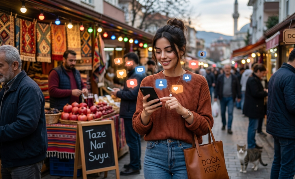 Dijital pazarlama için Instagram takip takipçi oranı ve büyüme grafikleri