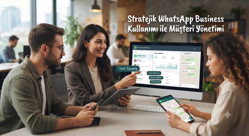 Müşteri yönetimi için profesyonel WhatsApp Business kullanımı