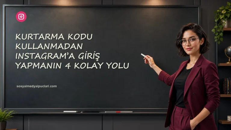 Kurtarma Kodu Kullanmadan Instagram’a Giriş Yapmanın 4 Kolay Yolu one cikan gorseli