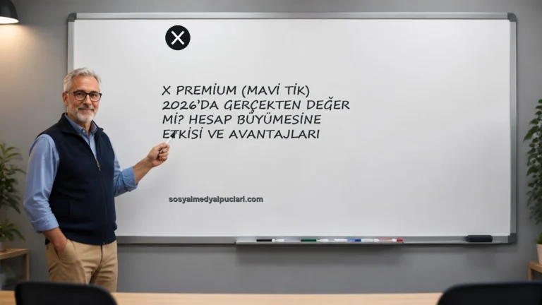 X Premium (Mavi Tik) 2026’da Gerçekten Değer mi? Hesap Büyümesine Etkisi ve Avantajları one cikan gorseli