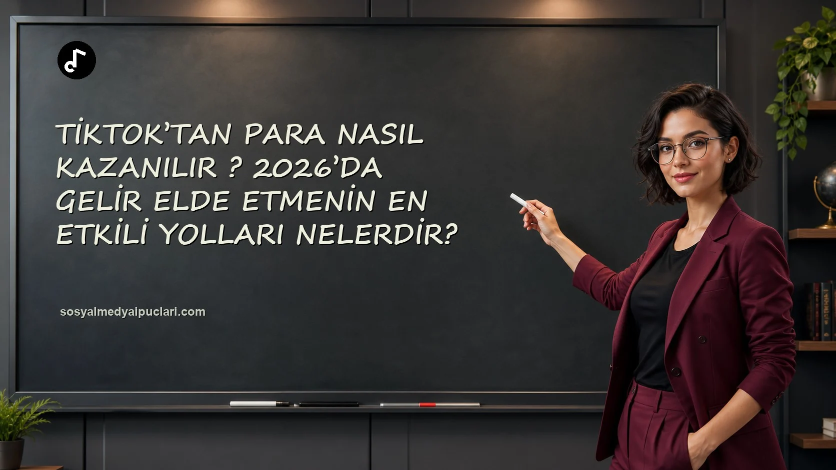 TikTok’tan Para Nasıl Kazanılır ?  2026’da Gelir Elde Etmenin En Etkili Yolları Nelerdir? one cikan gorseli