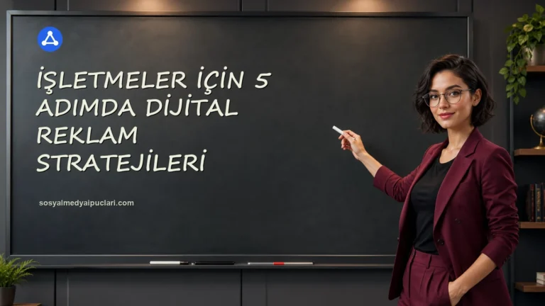 İşletmeler İçin 5 Adımda Dijital Reklam Stratejileri one cikan gorseli