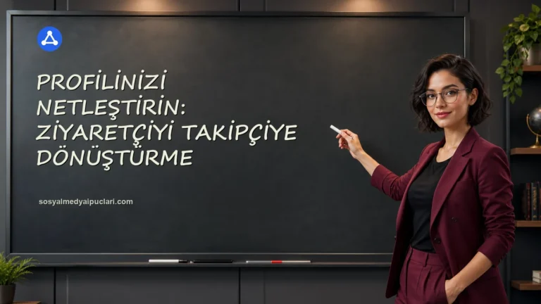 Profilinizi Netleştirin: Ziyaretçiyi Takipçiye Dönüştürme one cikan gorseli