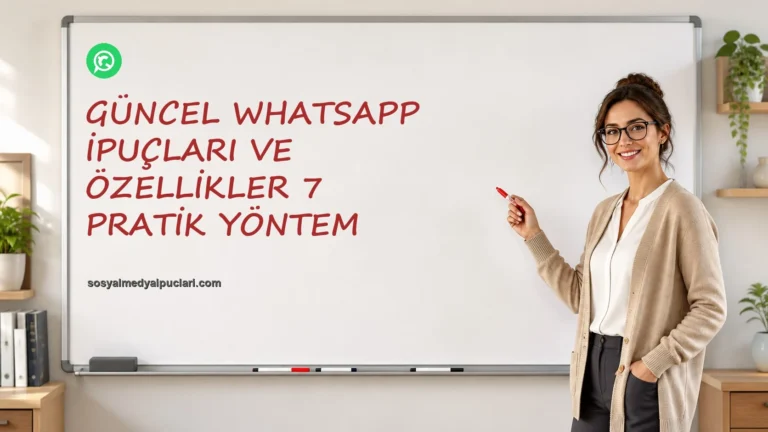 Güncel WhatsApp İpuçları ve Özellikler 7 Pratik Yöntem one cikan gorseli