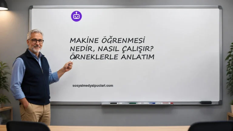 Makine Öğrenmesi Nedir, Nasıl Çalışır? Örneklerle Anlatım one cikan gorseli
