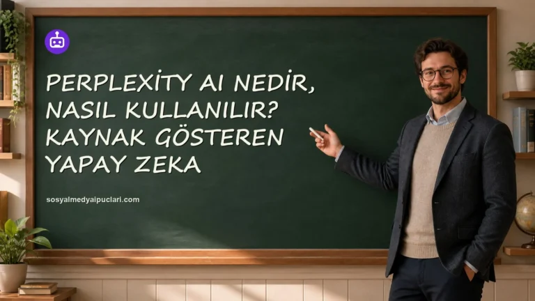 Perplexity AI Nedir, Nasıl Kullanılır? Kaynak Gösteren Yapay Zeka one cikan gorseli