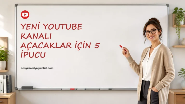 Yeni YouTube Kanalı Açacaklar için 5 İpucu one cikan gorseli