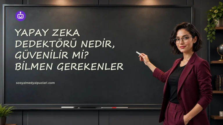 Yapay Zeka Dedektörü Nedir, Güvenilir mi? Bilmen Gerekenler one cikan gorseli