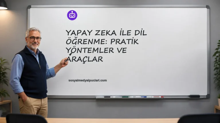 Yapay Zeka ile Dil Öğrenme: Pratik Yöntemler ve Araçlar one cikan gorseli