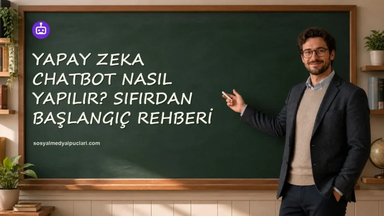 Yapay Zeka Chatbot Nasıl Yapılır? Sıfırdan Başlangıç Rehberi one cikan gorseli