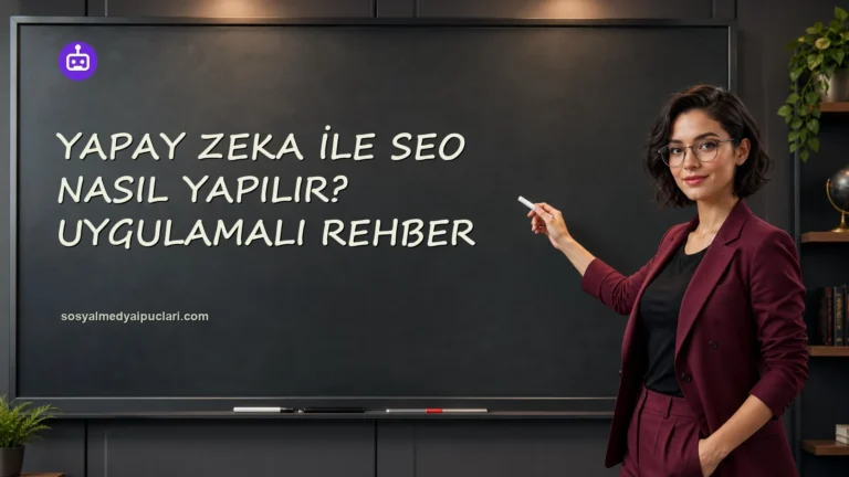 Yapay Zeka ile SEO Nasıl Yapılır? Uygulamalı Rehber one cikan gorseli