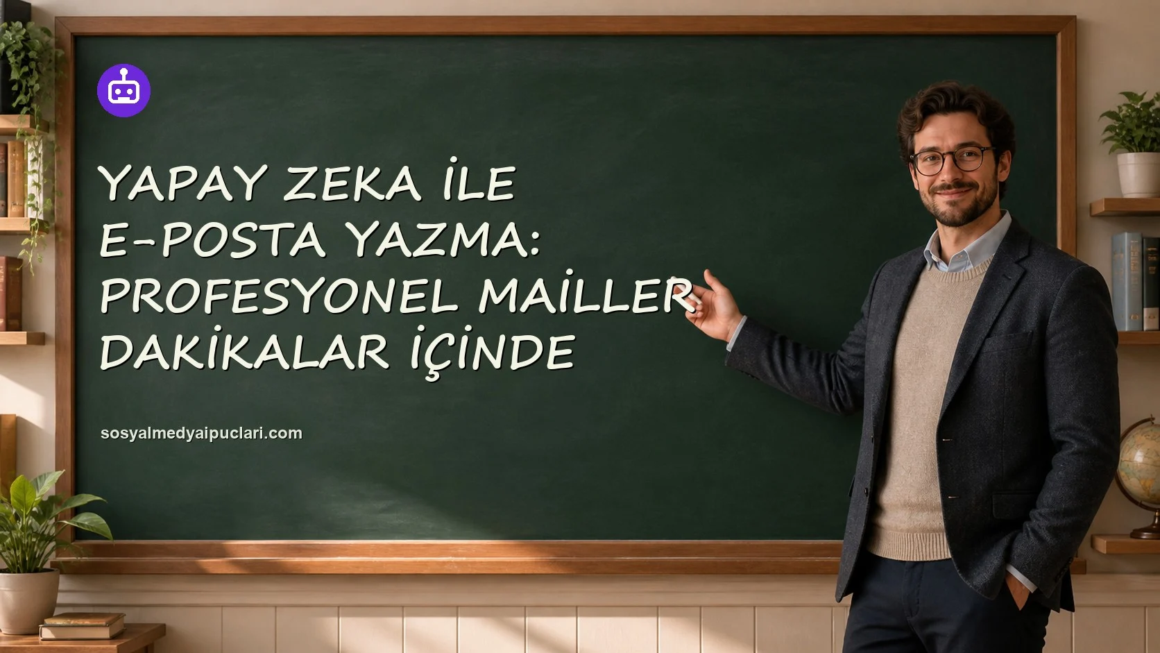 Yapay Zeka ile E-posta Yazma: Profesyonel Mailler Dakikalar İçinde one cikan gorseli