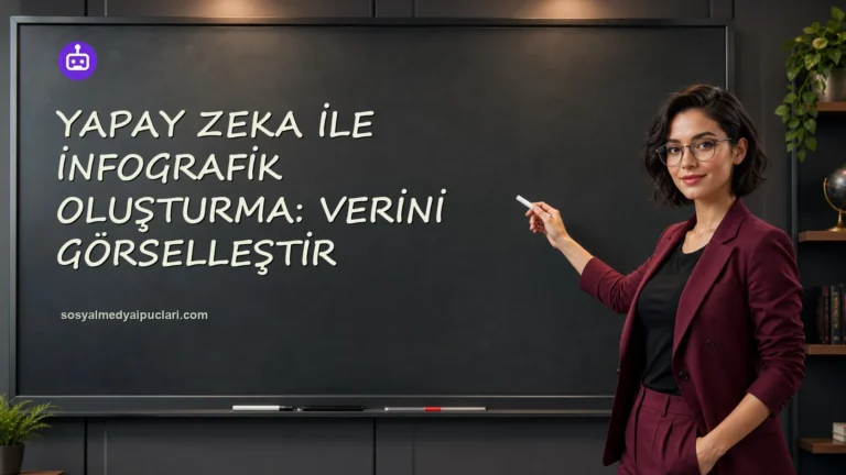 Yapay Zeka ile İnfografik Oluşturma: Verini Görselleştir one cikan gorseli