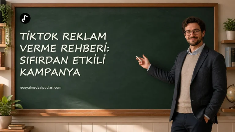 TikTok Reklam Verme Rehberi: Sıfırdan Etkili Kampanya one cikan gorseli