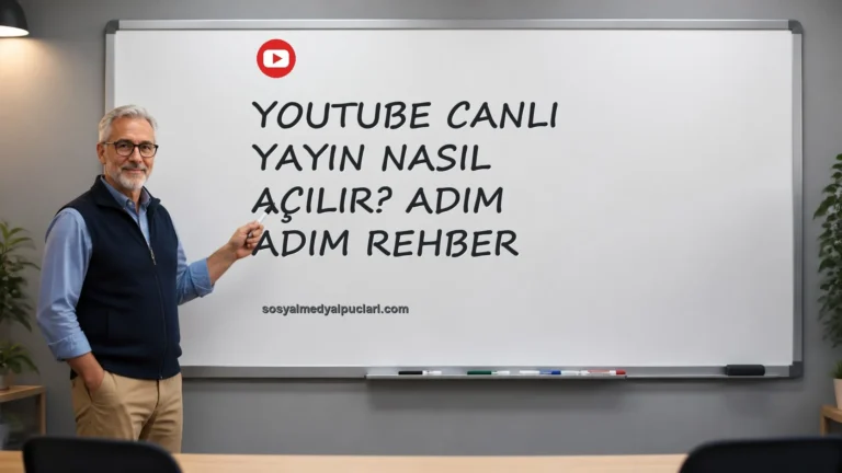 YouTube Canlı Yayın Nasıl Açılır? Adım Adım Rehber one cikan gorseli