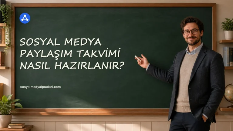 Sosyal Medya Paylaşım Takvimi Nasıl Hazırlanır? one cikan gorseli