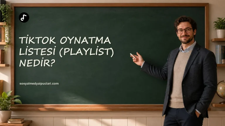 TikTok Oynatma Listesi (Playlist) Nedir? one cikan gorseli