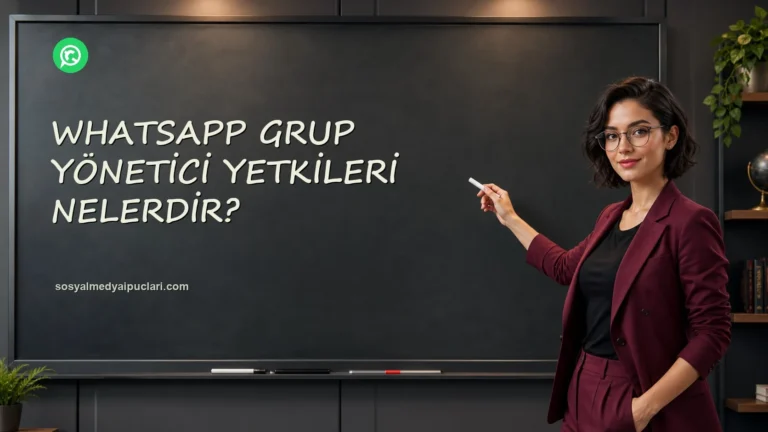 WhatsApp Grup Yönetici Yetkileri Nelerdir? one cikan gorseli