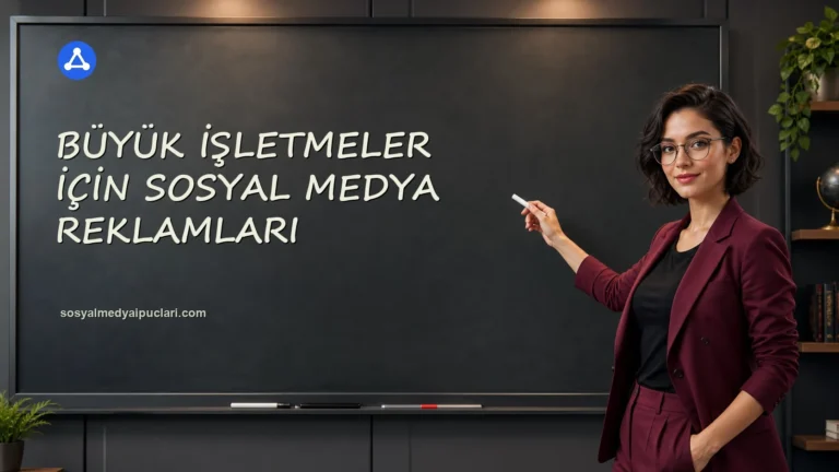 Büyük İşletmeler için Sosyal Medya Reklamları one cikan gorseli