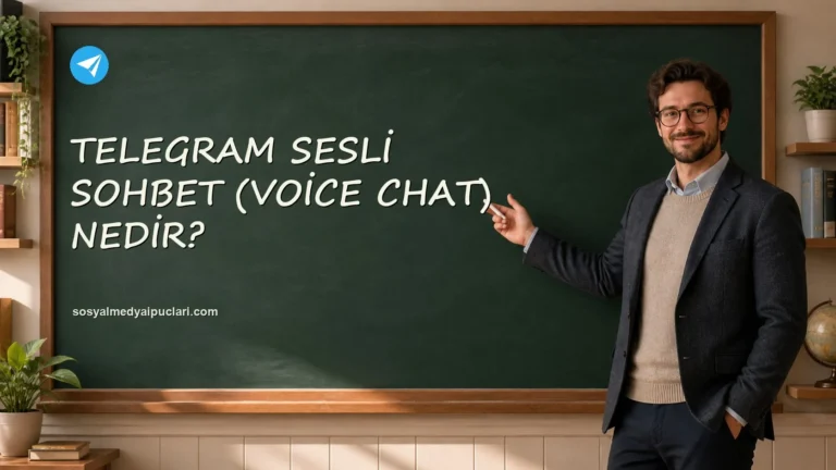 Telegram Sesli Sohbet (Voice Chat) Nedir? one cikan gorseli