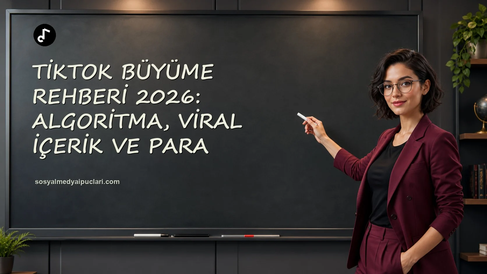 TikTok Büyüme Rehberi 2026: Algoritma, Viral İçerik ve Para one cikan gorseli
