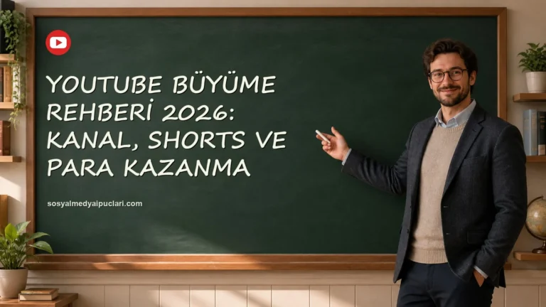 YouTube Büyüme Rehberi 2026: Kanal, Shorts ve Para Kazanma one cikan gorseli