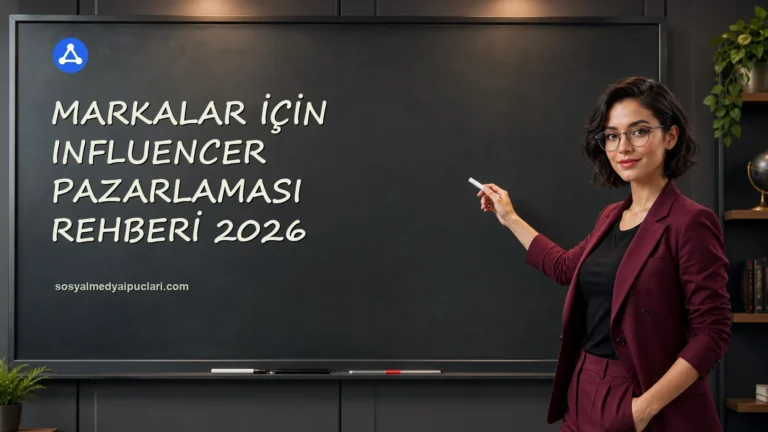 Markalar İçin Influencer Pazarlaması Rehberi 2026 one cikan gorseli
