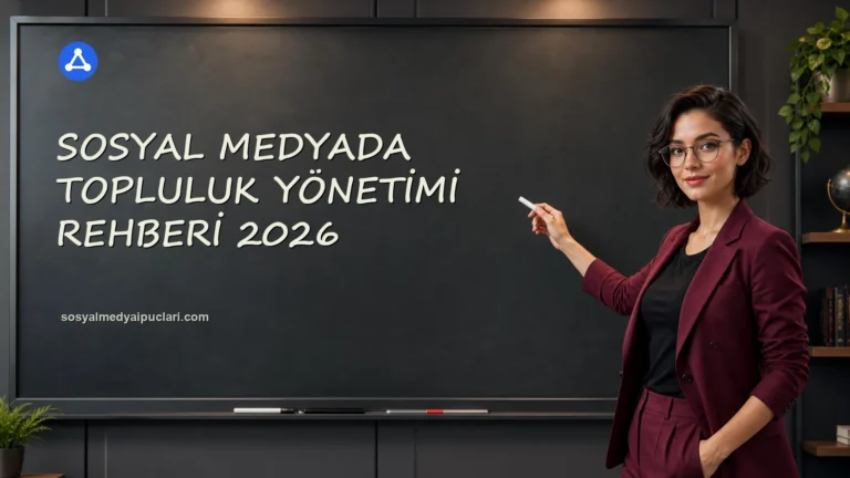 Sosyal Medyada Topluluk Yönetimi Rehberi 2026 one cikan gorseli