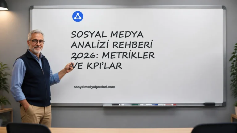 Sosyal Medya Analizi Rehberi 2026: Metrikler ve KPI’lar one cikan gorseli