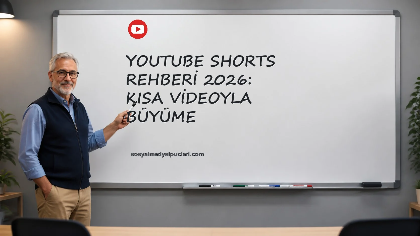 YouTube Shorts Rehberi 2026: Kısa Videoyla Büyüme one cikan gorseli