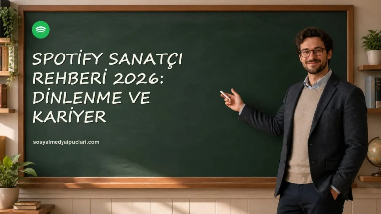 Spotify Sanatçı Rehberi 2026: Dinlenme ve Kariyer one cikan gorseli