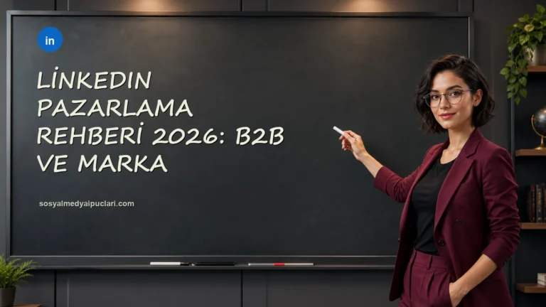 LinkedIn Pazarlama Rehberi 2026: B2B ve Marka one cikan gorseli