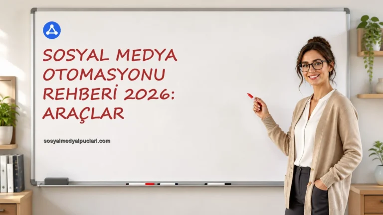 Sosyal Medya Otomasyonu Rehberi 2026: Araçlar one cikan gorseli