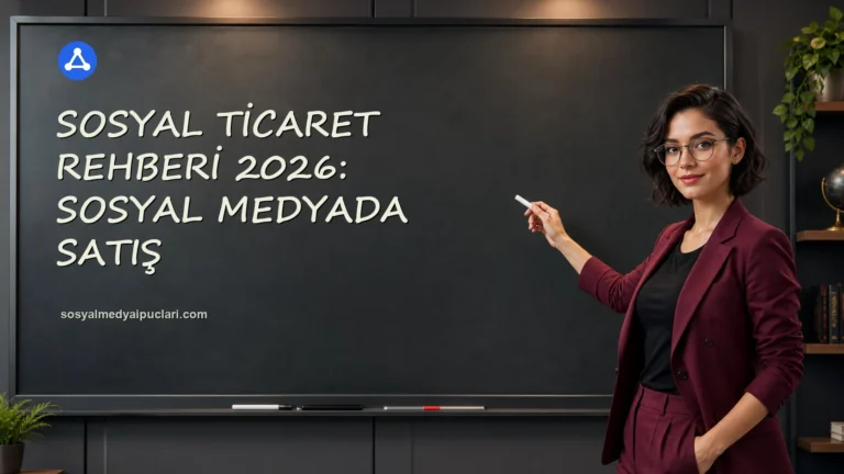 Sosyal Ticaret Rehberi 2026: Sosyal Medyada Satış one cikan gorseli