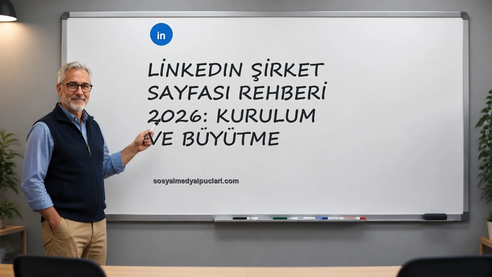 LinkedIn Şirket Sayfası Rehberi 2026: Kurulum ve Büyütme one cikan gorseli