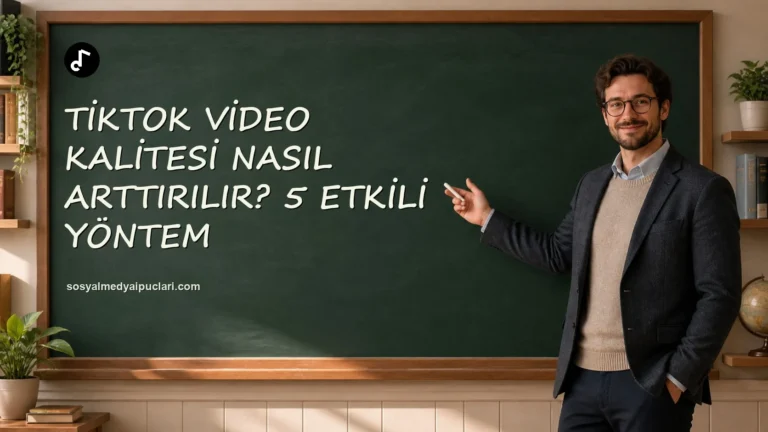 TikTok Video Kalitesi Nasıl Arttırılır? 5 Etkili Yöntem one cikan gorseli