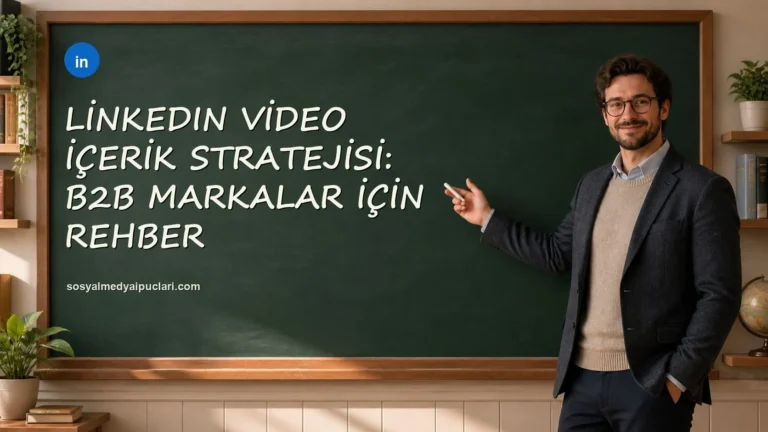 LinkedIn Video İçerik Stratejisi: B2B Markalar İçin Rehber one cikan gorseli