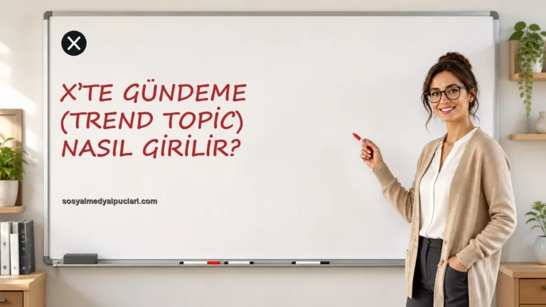 X’te Gündeme (Trend Topic) Nasıl Girilir? one cikan gorseli
