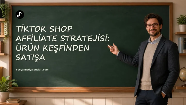 TikTok Shop Affiliate Stratejisi: Ürün Keşfinden Satışa one cikan gorseli