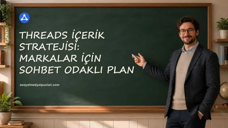 Threads İçerik Stratejisi: Markalar İçin Sohbet Odaklı Plan one cikan gorseli