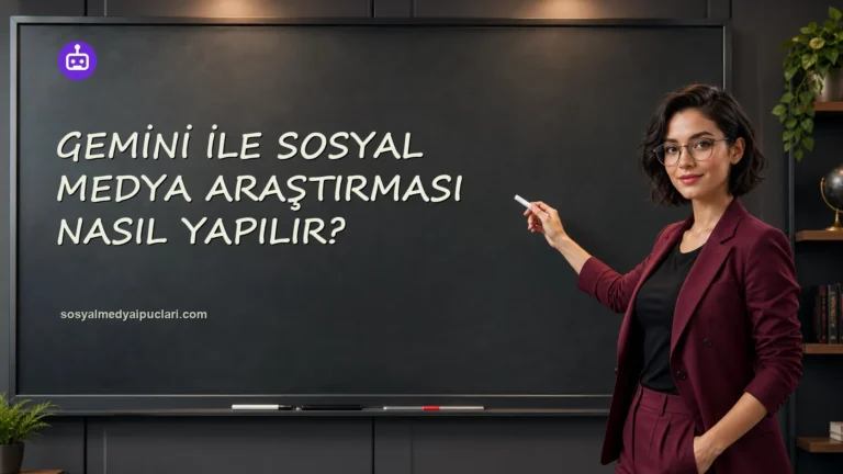 Gemini ile Sosyal Medya Araştırması Nasıl Yapılır? one cikan gorseli