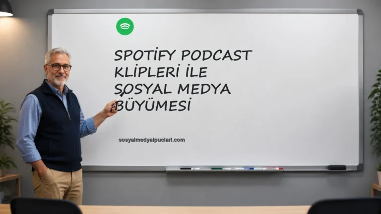 Spotify Podcast Klipleri ile Sosyal Medya Büyümesi one cikan gorseli