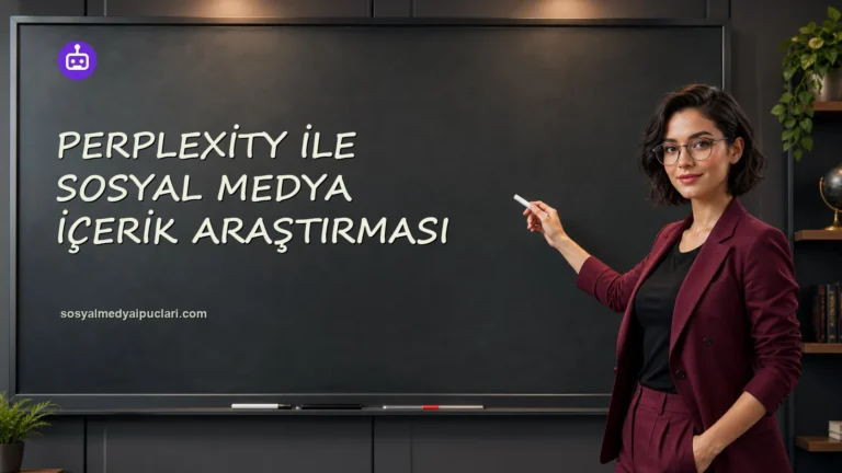Perplexity ile Sosyal Medya İçerik Araştırması one cikan gorseli