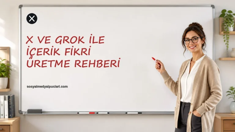 X ve Grok ile İçerik Fikri Üretme Rehberi one cikan gorseli