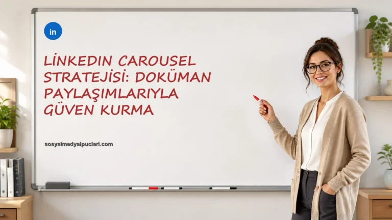 LinkedIn Carousel Stratejisi: Doküman Paylaşımlarıyla Güven Kurma one cikan gorseli