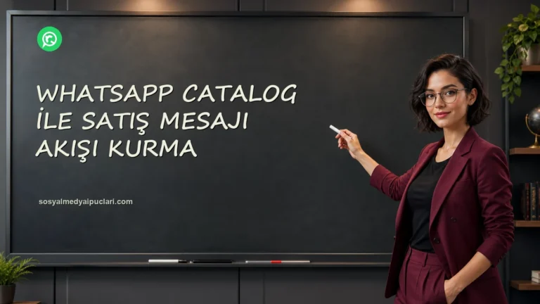 WhatsApp Catalog ile Satış Mesajı Akışı Kurma one cikan gorseli