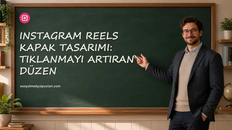 Instagram Reels Kapak Tasarımı: Tıklanmayı Artıran Düzen one cikan gorseli