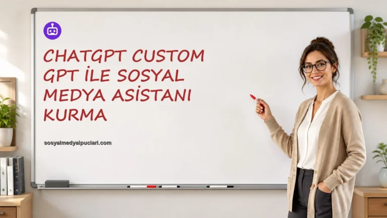 ChatGPT Custom GPT ile Sosyal Medya Asistanı Kurma one cikan gorseli